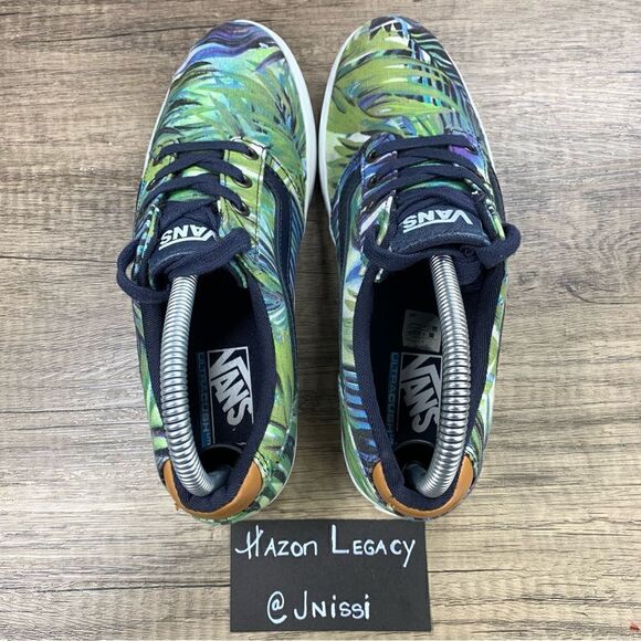 Vans Chapman Ultracrush Lite Tropical Palm Tree~Canvas Low Top Sneakers~Size 7 - Picture 5 of 8